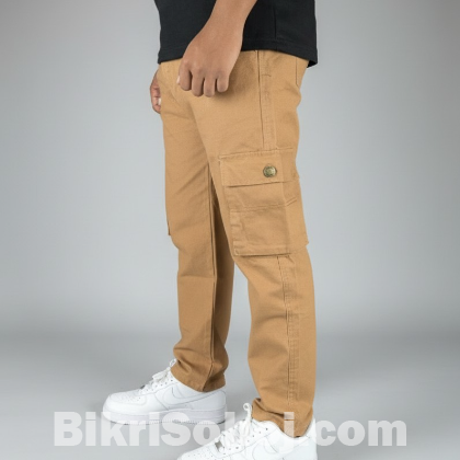 Men’s Twill 6 Pocket Pants — Slim Fit, Fashionable Design